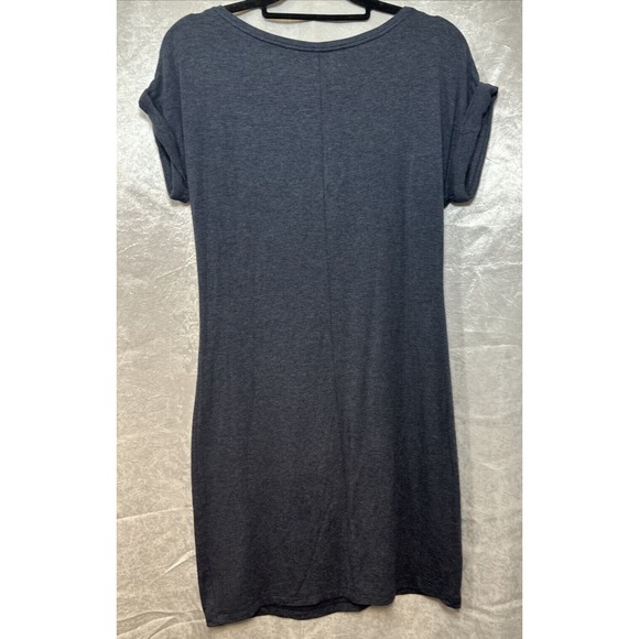 Lou & Grey Soft Midi Dress Womens Sz S Stretchy T‎ Shirt Causal Comfortable - Picture 3 of 6